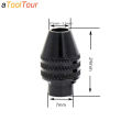 Mini Multi Keyless Drill Chuck Adapter Collet ScrewDriver 0.5-3.2mm Quick Change Cartridge on Screw DriverThree-Jaw for Dremel. 
