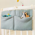 Baby Stuff Organizer Kids Crib Storage Bag Multifunctional Newborn Bed Bag for Children Bedding Diaper Bag Stroller Organizer. 