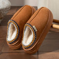 Winter Women's Slippers Boots Fashion Fuzzy Fur Anti-slip Soft Sole Outdoor Indoor Warm Comfort Men Plush Houseshoes Couple.