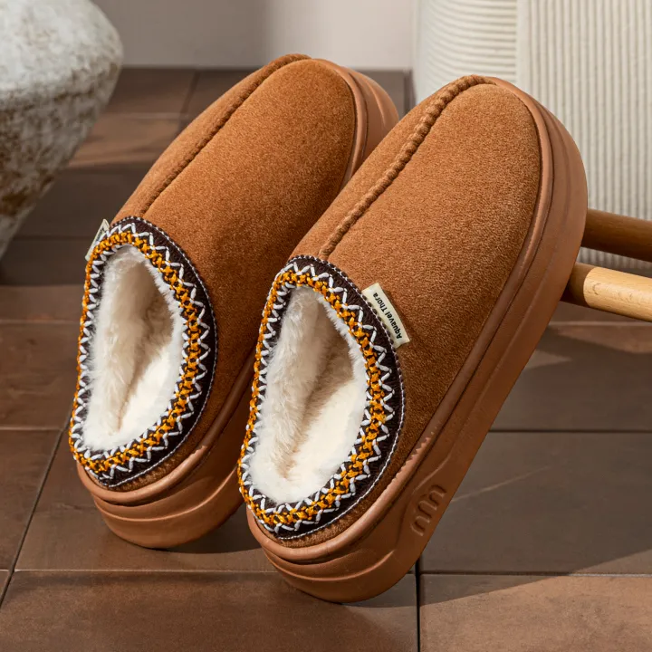 Winter%20Women's%20Slippers%20Boots%20Fashion%20Fuzzy%20Fur%20Anti-slip%20Soft%20Sole%20Outdoor%20Indoor%20Warm%20Comfort%20Men%20Plush%20Houseshoes%20Couple%20-%20Image%205