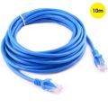 1m -2m -5m -10m -15m -20m -25m -30m - 40m - 50m - 75m - 100m Network cable - LAN Cable - Ethernet Cable For Modem to Laptop Cat 5 - Blue Color. 