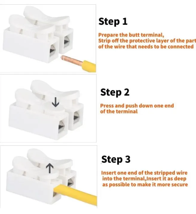 Quick%20Terminal,%20Quick%20Splice%20Wire%20Terminals%20T-Tap%20Self-Stripping%2010A%20220V%202%20Pin%20Push%20Quick%20Wire%20Cable%20Connector%20White%20Wiring%20Terminal%20Male%20Spade%20Disconnect%20Kit%20-%20Image%204