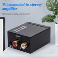 Hi-Fi Digital Fiber Coaxial to Analog Audio Converter Decoding D/A Converter for Superior Sound Quality.