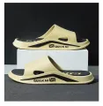 Men New Summer Slippers Fashion EVA Soft Bottom Casual Slides Light Beach Shoes Male Non-Slip Home Bathroom Sandals and Slippers. 