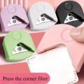 circle cutter button maker Corner round machine corner punching portable paper cutter card photo cutting.