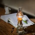 1/2 Pcs Retro Windproof Glass Lamp Mini Kerosene Oil Lamps with Handle for Indoor Use Emergency Lighting  Wedding Decor. 