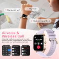 LIGE 2026 New Fitness Waterproof Health Heart Rate Smart Watch for Android iOS Bluetooth Call Men Smart Watches Women Wristwatch.