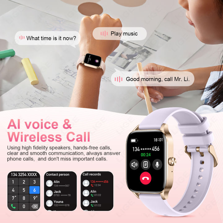 LIGE%202026%20New%20Fitness%20Waterproof%20Health%20Heart%20Rate%20Smart%20Watch%20for%20Android%20iOS%20Bluetooth%20Call%20Men%20Smart%20Watches%20Women%20Wristwatch%20-%20Image%202