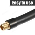 Threaded Tire Inflator Extension Hose Chuck Adapter Air Pump Tube Tire Valve Connection Pipe for Car Truck Bike Copper .