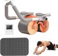 Abs Roller With FREE GIFT of Digital Timer -Home gym Fitness Wheel Training Abdominal Roller Wheel  Push-up Tool. 