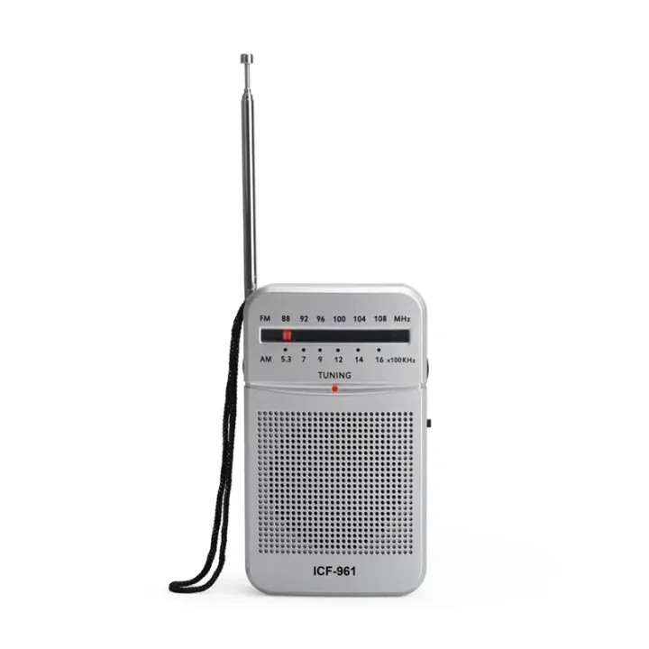 VIKEFON%20Portable%20AM%20FM%20Pocket%20Radio%20Two%20Band%20Mini%20Radio%20with%20Headphone%20Jack%202%20*AA%20Battery%20Powered%20Crystal%20Radio%20for%20Home%20Outdoor%20-%20Image%207