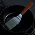 MANNKITCHEN Professional Grade Stainless Steel Spatula Perfect for Cast Iron Skillets and Flat Top Grills. 
