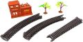 Rail King Intelligenct Electric Train Set for Kids - Realistic Toy Railway with Coaster, Unisex, 6-7 Years. 