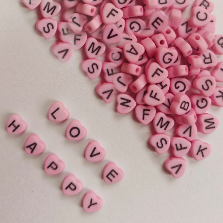 100/200/300/500pcs%20Mixed%20Color%20Acrylic%20Letter%20Beads%20Alphabet%20Spacer%20Beads%20For%20Jewelry%20Making%20Handmade%20DIY%20Bracelet%20Necklace%20-%20Image%207