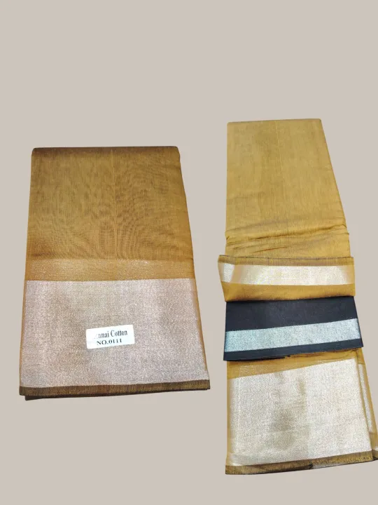 Indian%20cotton%20Saree%20#%20Silver%20border%20#Different%20color%20Headpeace%20#%20-%20Image%208