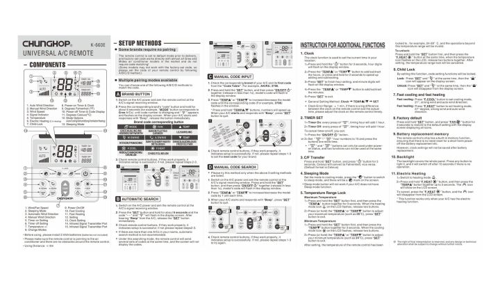 CHUNGHOP%20K-660E%20Wall%20Mount%20Smart%20AC%20Remote%20IR%20Universal%20Air%20Conditioning%20Remote%20Control%20-%20Image%207