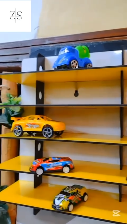 Hot Wheels Display Shelf | Toy Car ki Wall Rack for Kids | Dinky Car Storage Organizer | Bachon ke Liye Room Shelf | Toy Shelf