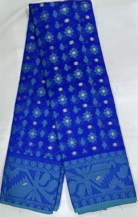 Graceful%20Yellow%20Color%20Jamdani%20Saree%20-%2012%20Hand%20Length%20for%20Ladies%20-%20Girls%20and%20Women%20-%20Perfect%20for%20All%20Seasons%20and%20Occasions%20-%20Image%204