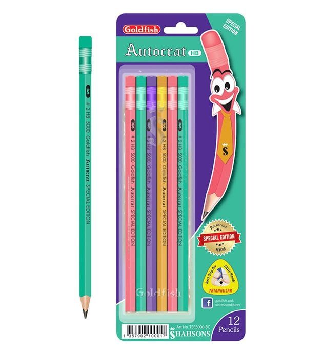 Goldfish Autocrat Special Edition pack of 12 pencils