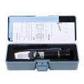 4 in 1 ATC Refractometer Antifreeze Coolant Tester Fluid Refractometer Urea Adblue Glass Freezing Point Water Tester with Box. 