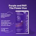 Purple Teeth Strips Brighten Tooth Remove Plaque Stain Cleaning Oral Hygiene Reduce Sensitivity Bleaching Dental Tools.