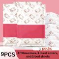 1/3 Pack Set Includes (1 Pillowcase + 1 Bed Sheet + 1 Duvet Cover) Disposable Bed Sheet, Duvet Cover, Pillowcase, Thickened Hotel Travel Bedding, Dirt-Resistant, Easy to Carry, a Blessing for Those Who Are Hygienic, No-Wash, Sterilized, Safe to Use, Co.... 