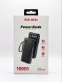 VEN-DENS 10000mAh Power Bank (VD-PB058) - বিল্ট-ইন ক্যাবলসহ হাই-কোয়ালিটি পাওয়ার ব্যাংক.