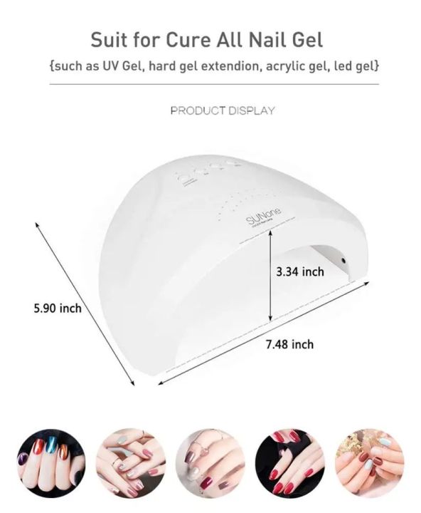 SUNUV%2048W%20UV%20Light%20for%20Gel%20Nails,%20UV%20LED%20Nail%20Lamp%20for%20Gel%20Polish%20with%203%20Timer%20Settings%20Professional%20UV%20Nail%20Dryer%20Nail%20-%20Image%205
