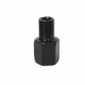 1 Pair Black Motorcycle Mirror Adapters M10 10MM M8 8MM Rearview Mirrors Conversion Bolt Clockwise Anti-clock Right Left Thread. 