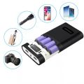 4*18650 Battery Holder Portable Power Bank Case Without Battery 5V Dual USB Output Power Bank Charger Shell Battery Storage Box. 