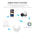 5V USB Zigbee Tuya Wifi LED Strip Set Zigbee3.0 Controller 320LEDs/M COB LED Strip Light Smart Life APP Control for Alexa. 