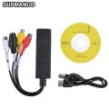 USB 2.0 Video Audio Converter Capture Card Easy Cap Video Audio Converter TV DVD VHS Audio Capture Adapter Card TV Video DVR. 