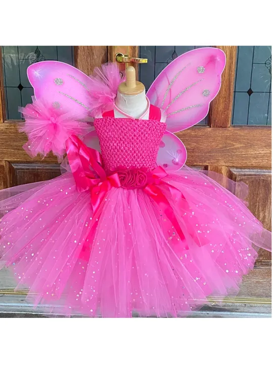 Girls%20Pink%20Glitter%20Tulle%20Dress%20Kids%20Butterfly%20Fairy%20Tutu%20Dresses%20with%20Wing%20and%20Stick%20Hairbow%20Children%20Halloween%20Cosplay%20Costume%20-%20Image%206