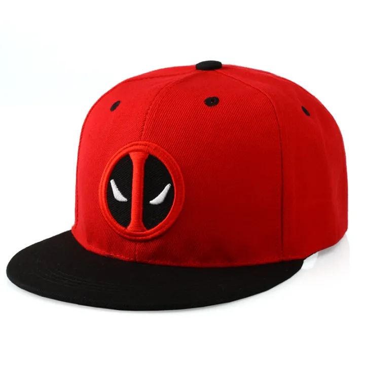 Anime%20Deadpool%20Hat%20Cosplay%20Wade%20Winston%20Wilson%20Flat%20Brim%20Hat%20Outdoor%20Duckbill%20Hat%20Unisex%20Hip-Hop%20Hat%20Sunshade%20Hat%20-%20Image%202