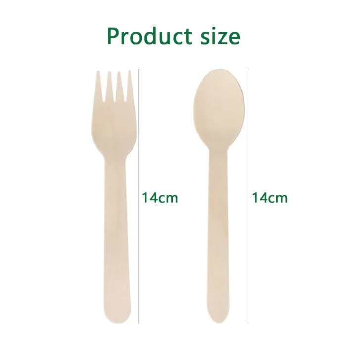 100/200pcs%20Disposable%20Wooden%20Fork%20and%20Spoon%2014cm%20for%20Tasting%20Sampling%20Yogurt%20Ice%20Cream%20Dessert%20Forks%20Spoons%20Party%20Supplies%20TMZ%20-%20Image%206