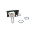 Brand New KY-040 Rotary Encoder Module with Push Button 20 PPR 5V 360 Infinite Rotation for Arduino Volume Menu Motor Control. 