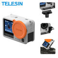 TELESIN Silicone Protective Case For  OSMO Action 6 Lens Cap Camera Drop Proof Case For  Action 6 with Safety Hand Rop. 