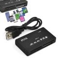 USB 2.0 Card Reader Adapter Support TF CF SD MMC MS XD Mini Memo 26 IN 1 Memory Card Reader USB External SD Mini Micro M2 MMC XD. 