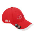 New Black Skull Golf Ball Marker Hat Clip Magnet Alloy Golf Mark Magnetic Cap Clip Halloween Cool Design Accessories Drop Ship.