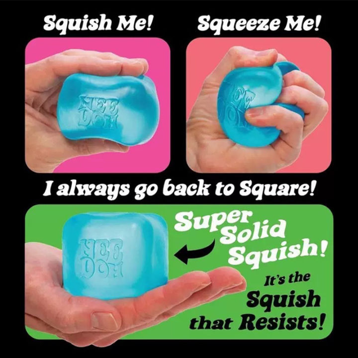 Dumpling Cube In Stock Dumpling squishy Needoh Nice Cube Sensory Stress Reliever ...