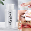 GECOMO Hyaluronic acid makeup remover-3-in-1 Eye, Lip, and Face Cleanser,Gentle, Suitable for Sensitive Skin, Pump Bottle.