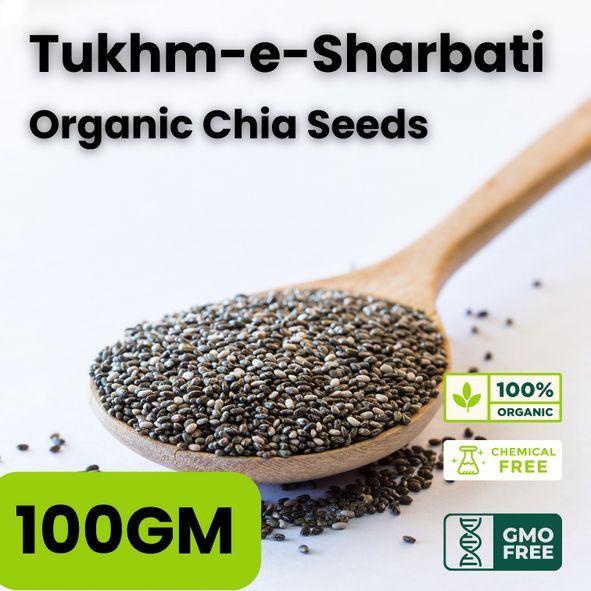 Chia Seeds 100GM – Tukhm-e-Sharbati