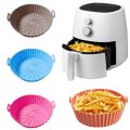1PC Baking Basket For Air Fryer Silicone Pot AirFryer Accessories Replacement Liners. 