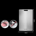 Thickened Stainless Steel Cutting Board Antibacterial and Mildew-proof Household Cutting Board Kitchen Kneading Dough Board. 
