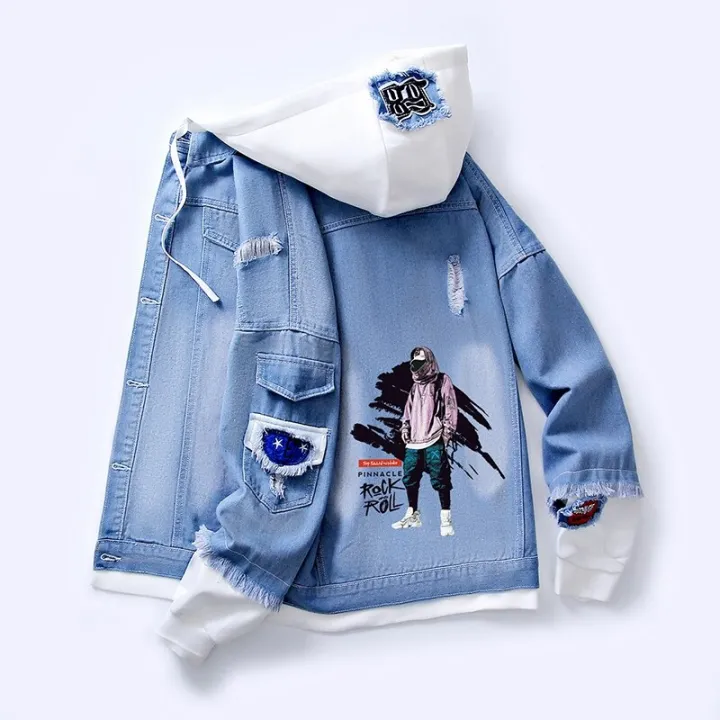 Women%20denim%20hoodie%20jacket%20-%20Image%204