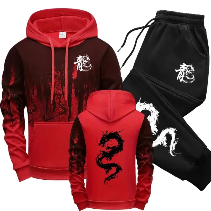 Fashion%20Men%20Single%20Piece%20Sweatshirts%20Sweatpants%20Versatile%20Men's%20Tracksuit%20Casual%20Comfort%20Daily%20Sports%20Simple%20Splashed%20Ink%20Hoodie%20-%20Image%204
