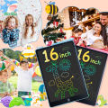 16 Inch Big LCD Drawing Board Writing Tablet Digit Magic Blackboard Art Tools Painting Learning & Education Toys for Kids . 