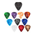 10 Pcs Guitar Thumb And Index Finger Pick Mediator Cellul Ul Thumb Random Color Guitar Accessories. 