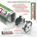 ELECTCOS USB rechargeable AA battery constant 1.5v with Type C Port (2/4 Cell) 2500 mWh/1667mAh. 
