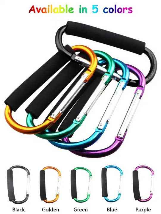 1PC%20Sturdy%20And%20Durable%20Multifunctional%20Stroller%20Hook%20With%20EVA%20Handle%20-%20Durable%20Aluminum%20Alloy%20For%20Shopping%20And%20Storage%20Accessori%20-%20Image%204